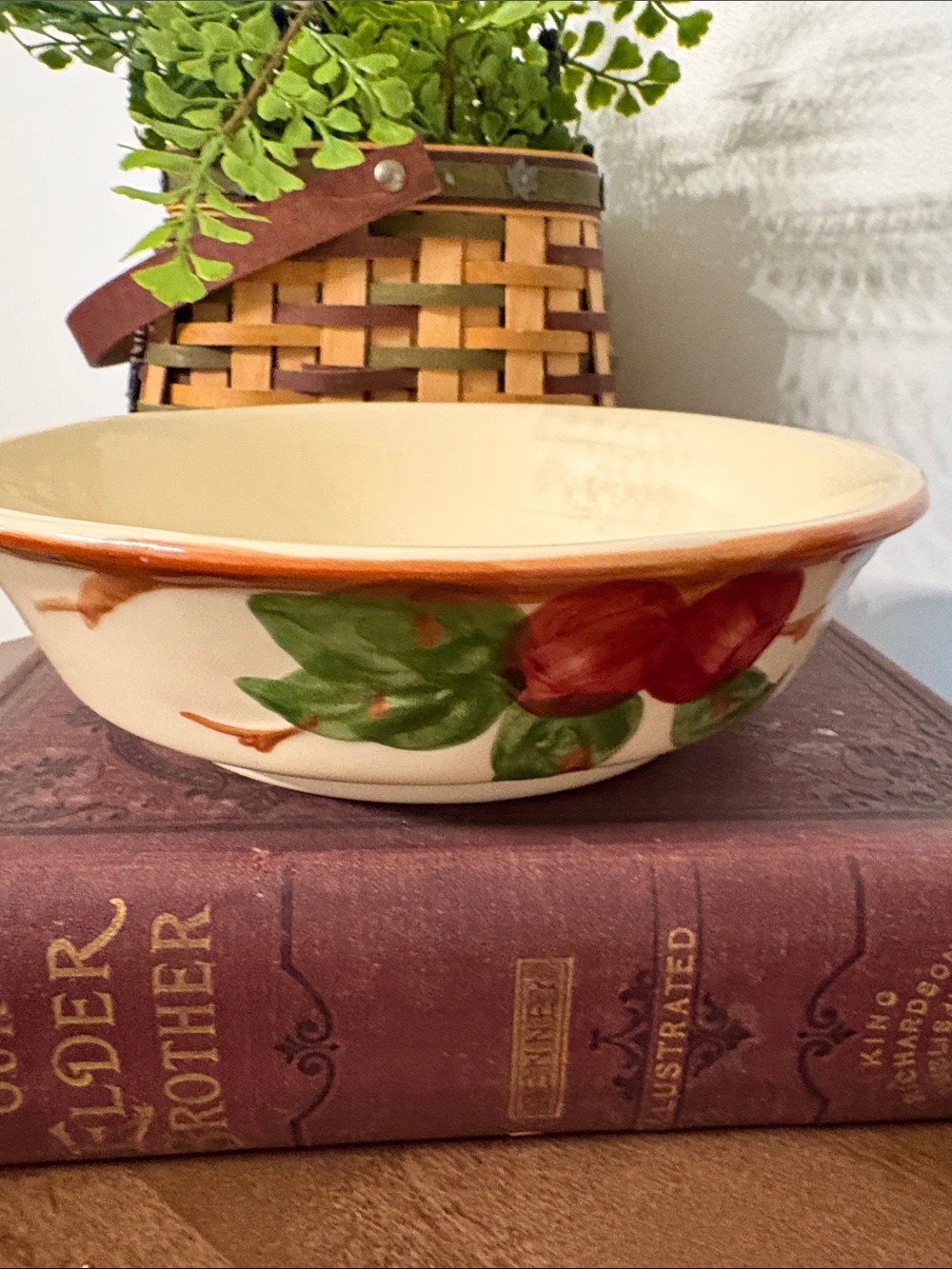Vintage Franciscan Earthenware Apple pattern USA 1972